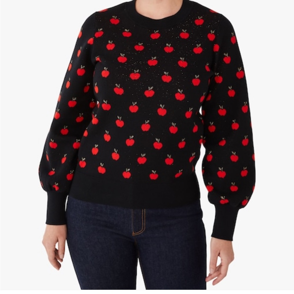 Kate spade apple sweater